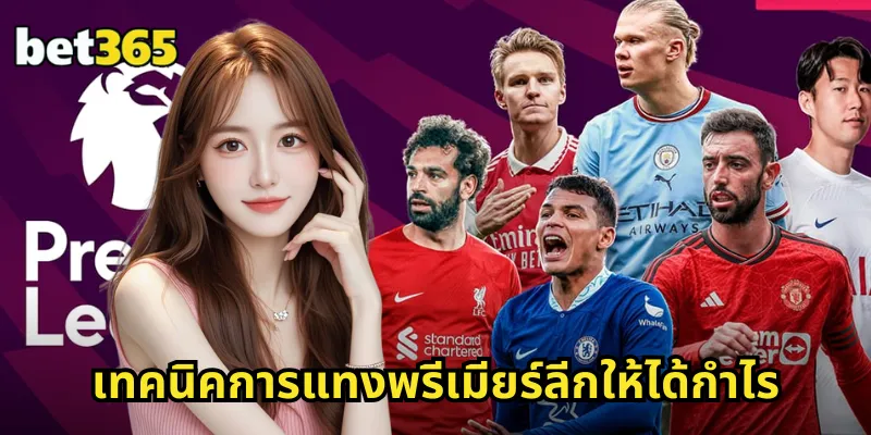 เทคนิคการแทงพรีเมียร์ลีกให้ได้กำไร